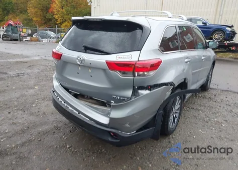 2018 Toyota Highlander Xle из США, поврежденный, VIN 5TDJZRFH7JS875425
